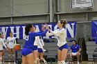 Volleyball vs Babson  Wheaton Women's Volleyball vs Babson College. - Photo by Keith Nordstrom : Wheaton, Volleyball, VB